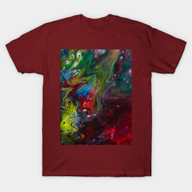 Molten Space T-Shirt by ElviraDraat